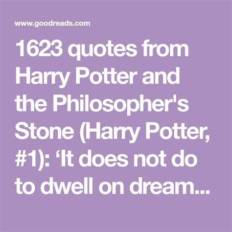 122 Quotes from Harry Potter and the Philosopher's Stone