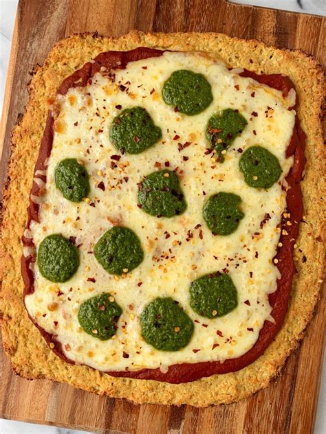 The Best Cauliflower Pizza Crust Dairy Free Gluten Free