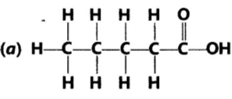 Draw The Structure Of The Following Compound Pentanoic Acid Brainly In