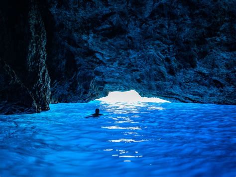 Blue Caves Greece