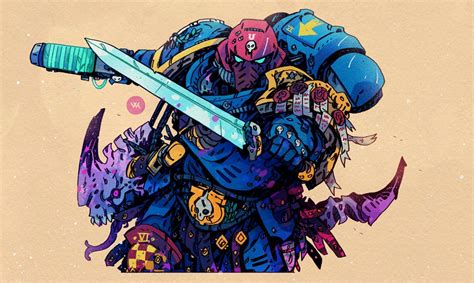 Will Kirkby Ultramarines Ультрамарины Primaris Space Marine