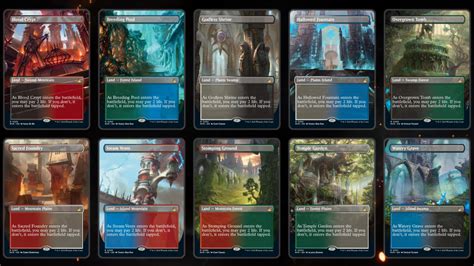 Ravnica Remastered Features Full MTG Shock Land Cycle and New Anime Art!