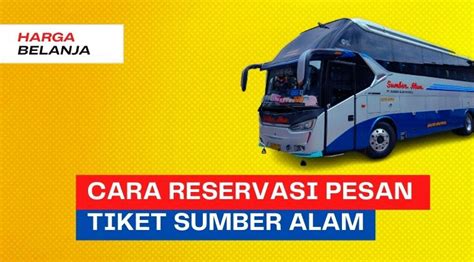 Reservasi Tiket Sumber Alam Pasundan Ekspres