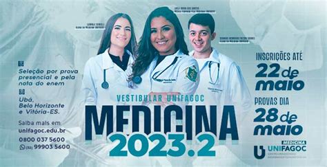 Vestibular UNIFAGOC Oferece 2 Formas De Ingresso No Curso De Medicina