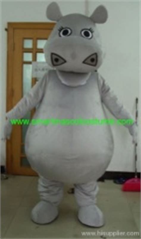 Madagascar Gloria the Hippo mascot costume manufacturer from China smart mascot costume CO.,ltd