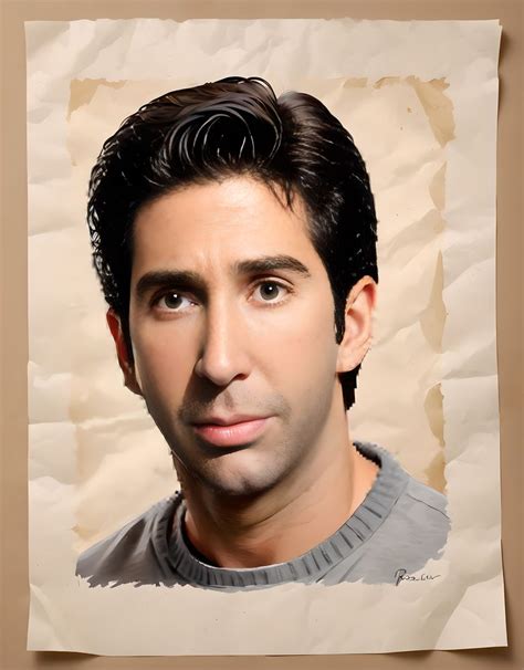 Friends Ross Gellar David Schwimmer By Rudy Mas On Youpic