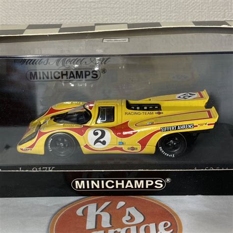 未使用に近い1 43 ミニチャンプス ポルシェ 917K 2 キャラミ 6時間 Porsche 6h Kyalami 1970