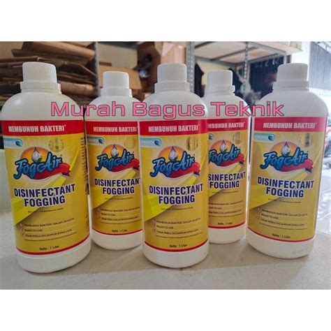 Jual Liquid Hot Fogging DIsinfectant 5L Refil Cairan Obat Mesin