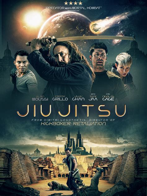 UK poster for Jiu Jitsu - Tony Jaa, Frank Grillo & Nic Cage Vs. an alien hunter. : r/movies