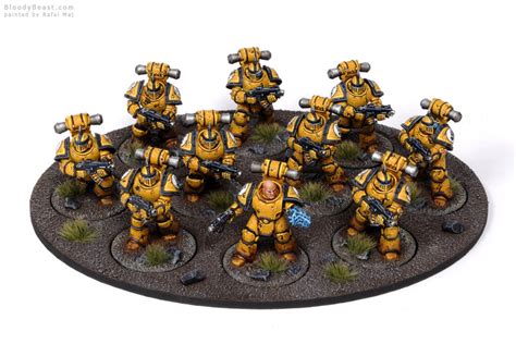 Horus Heresy Imperial Fists Mkiii Tactical Squad New Bloodybeast