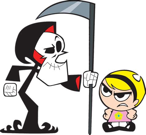 Billy And Mandy Grim Reaper Mad