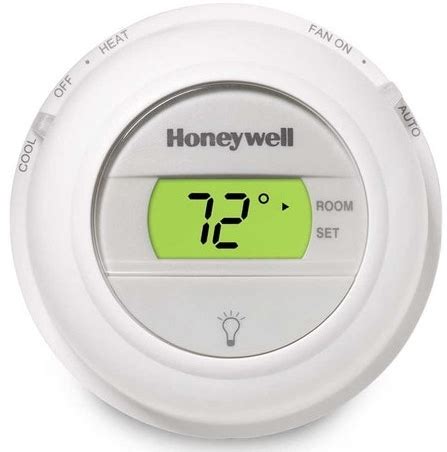 Honeywell T Digital Round Thermostat Instructions