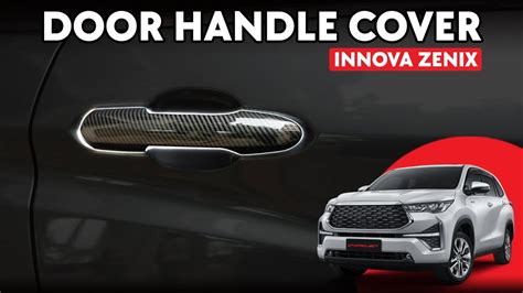 Door Handle Cover Innova Zenix Bikin Keren Melindungi Dari Lecet