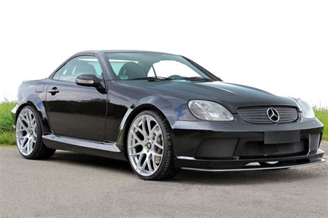 Mercedes SLK R 170 With Body Kit From Lumma Design