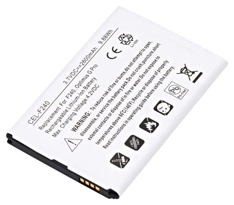 Best Buy UltraLast Lithium Ion Battery For Select LG Cell Phones CEL F240