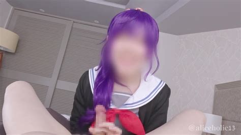 Aliceholic13 Japanese SchoolUniform Cosplay Femdom Handjob Anal Prostate Massage Cumshot Video