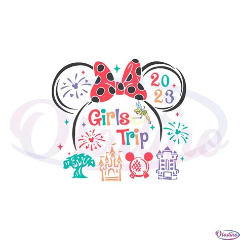 Disney Girls Trip 2023 Besties Trip 2023 Svg Graphic Designs Files