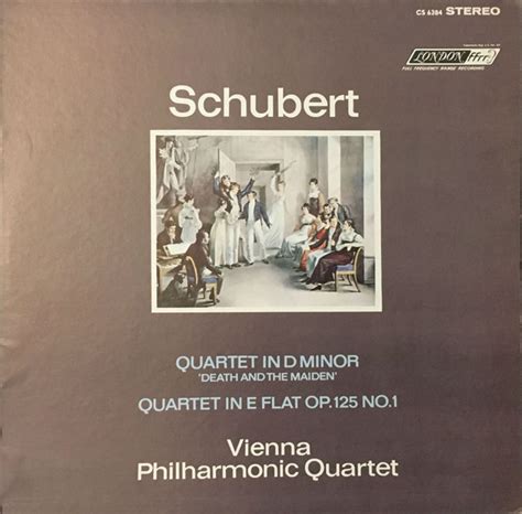 Schubert* / Vienna Philharmonic Quartet* - Quartet In D Minor 'Death ...