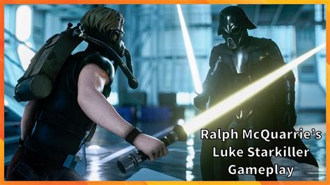 Ralph Mcquarries Luke Starkiller Gameplay Star Wars Battlefront 2