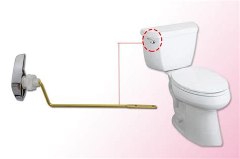 American Standard Long Toilet Flush Handle Replacement Trip Tank Lever ...