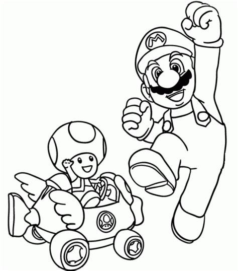 Mario Kart Coloring Pages - Best Coloring Pages For Kids