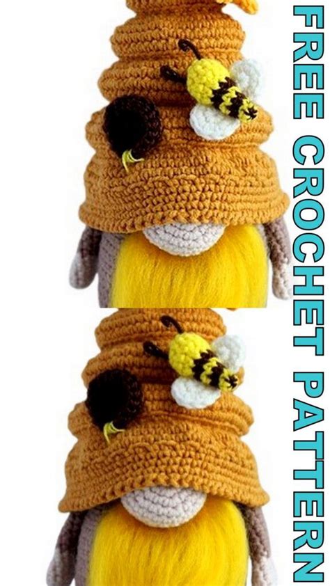 Amigurumi Beehive Gnome Free Crochet Pattern Artofit