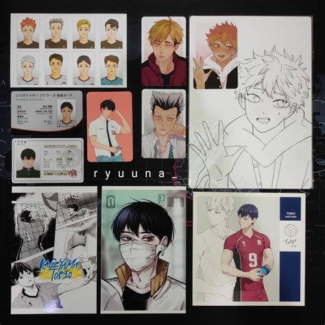 Jual Fanmerch Haikyuu Photocard Id Card Artprint Postcard Kageyama