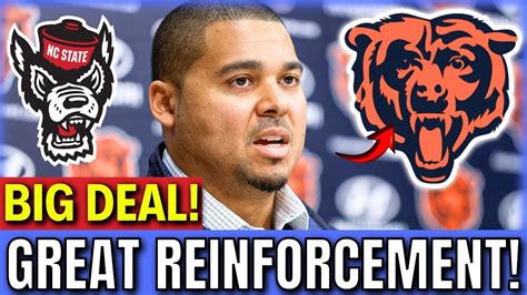 Latest Bears News Finally Confirmed Great Addition Chicago Bears