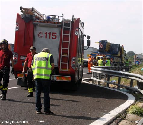 Grave Incidente Sull Autostrada Del Sole Tra I Caselli Di Anagni E