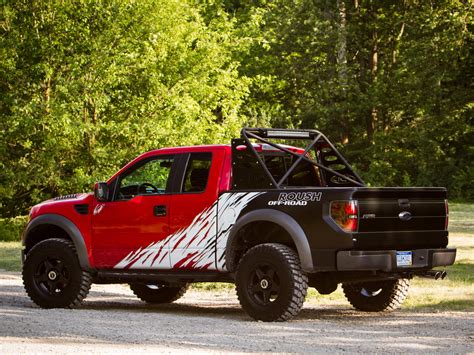 2012 4x4 1080p Truck Muscle Svt Raptor Ford Roush F 150 Hd Wallpaper