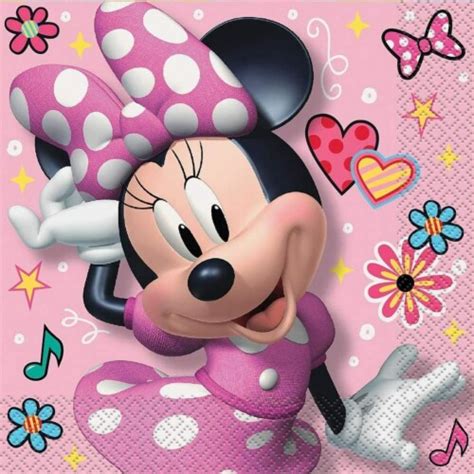 Disney Iconic Minnie Mouse Luncheon Napkins 16 Per Package 1 Frys