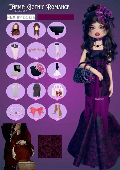 Gothic Romanc Dti In Scene Dress Dress To Impress Outfit