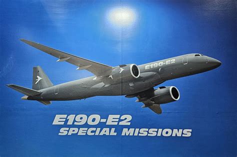 Embraer Unveils Military Variant Of E E Airliner Air Data News