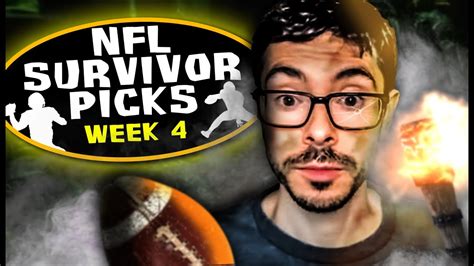 Nfl Survivor Pool Picks Week 4 2024 Nfl Pick Em Predictions Youtube