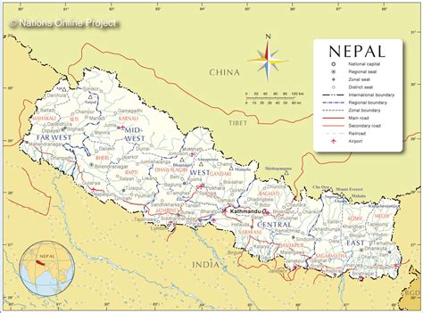 World Map Nepal India Wayne Baisey