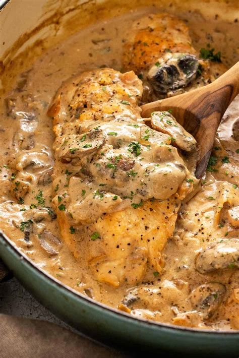 Creamy Chicken Stroganoff Recipe Jessica Gavin