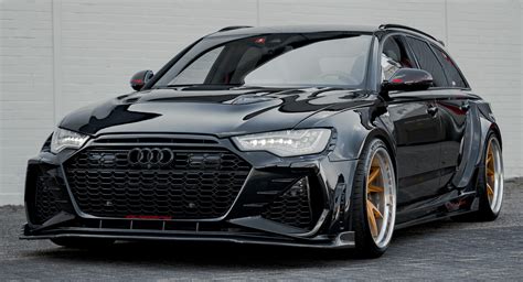 Audi Rs Avant Gets A Brazilian Butt Lift Thanks To G B Design Carscoops