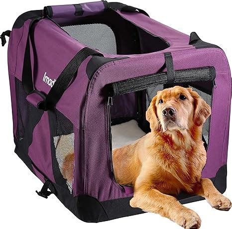 Pettom Cage De Transport Chien Pliable En Oxford Caisse Transport Chien