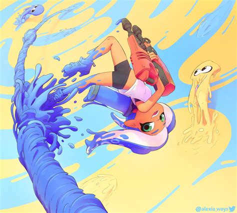 Pool Twister Party Splatoon 2 By Alexia Way On Deviantart