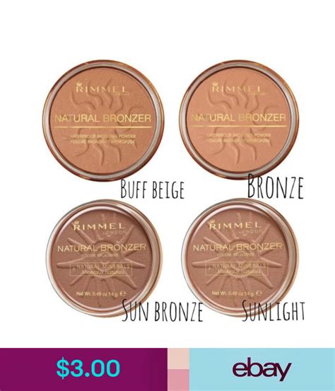 Rimmel London Natural Face Bronzer Bronzing Powder Ebay Rimmel Natural Bronzer Natural