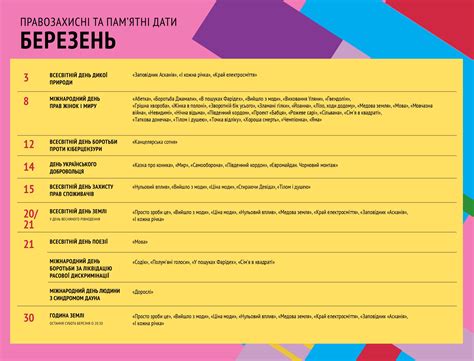 КАЛЕНДАР ПРАВОЗАХИСНИХ ДАТ– 2024