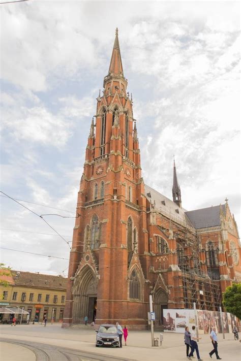 Cathedral in Osijek stock photo. Image of culture, column - 26427434