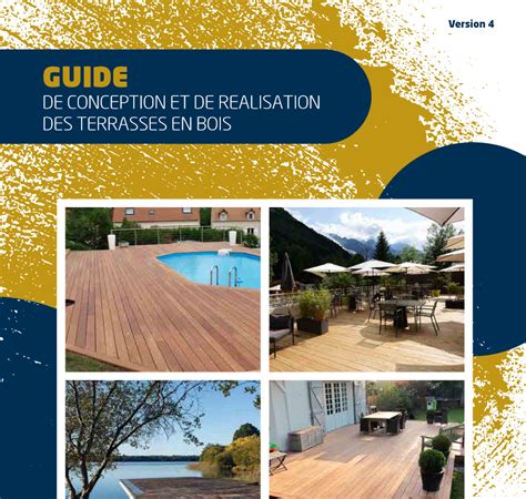 Guide de conception et de réalisation des terrasses en bois CTB