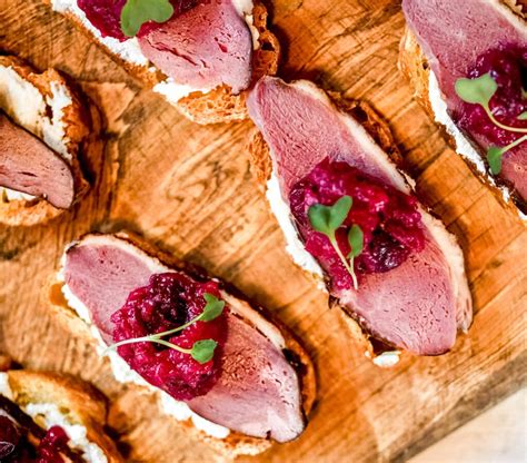 Smoked Duck Breast With Cranberry Relish Be Wild Eats