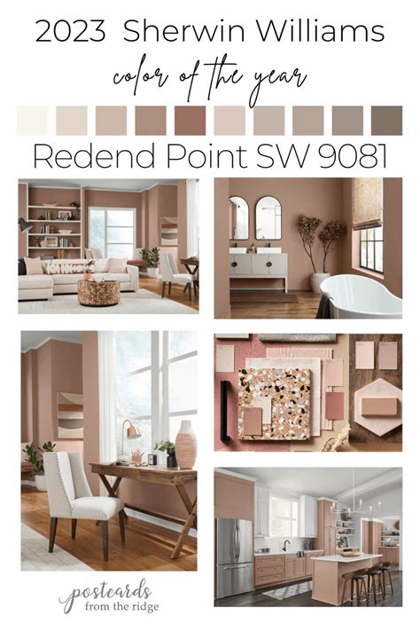 Sherwin Williams 2023 Color Of The Year Redend Point Hit Or Miss Postcards From The Ridge