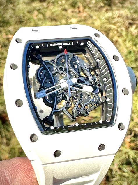 Richard Mille RM055 Bubba Watson White Ceramic Complete Set Value