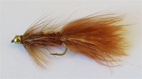 Bead Head Brown Woolly Bugger Feathergirl