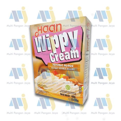 HAAN WIPPY CREAM Topping Bubuk 400 Gr Lazada Indonesia