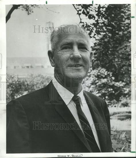 1989 Press Photo George Wells Beadle University Chicago Nobel Prize Me