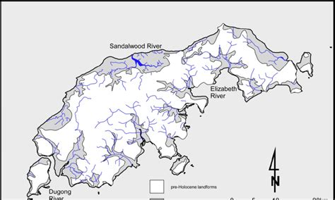 4 Drainage Divisions And Geological Units Of Mornington Island Note